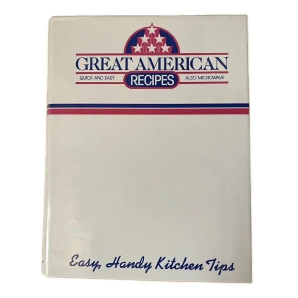 Vintage 1980’s “Great American Recipes” Cookbook